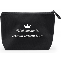 Gentuta Rebeca negru, Tu ai valoare in ochii lui Dumnezeu!